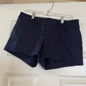 Lilly Pulitzer Navy Patterned Shorts